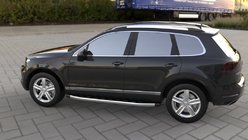 Volkswagen Touareg 2010–2018 Fullmond side steps (2 stuks, aluminium) foto 2