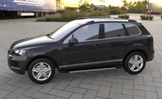 Volkswagen Touareg 2010–2018 Side steps RedLine V1 (2 stuks, aluminium) foto 2