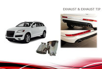 Audi Q7 2005–2015 Uitlaattips (2 st.) foto 2