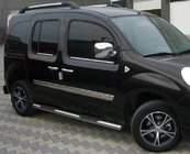 Renault Kangoo 2008–2020 Sidebars BB002 (2 stuks, RVS) 60 mm, lange wielbasis foto 1