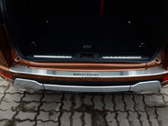 Range Rover IV L405 2013–2021 Achterbumperbeschermer met opstaande rand Natanika (RVS) foto 1