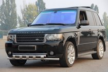 Range Rover III L322 2002–2012 Voorste bullbar ST015 (RVS) foto 1