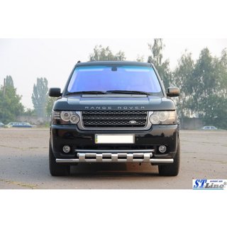 Voorste bullbar ST015 (RVS) foto 2
