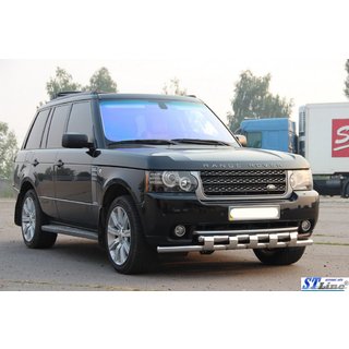 Voorste bullbar ST015 (RVS) foto 3