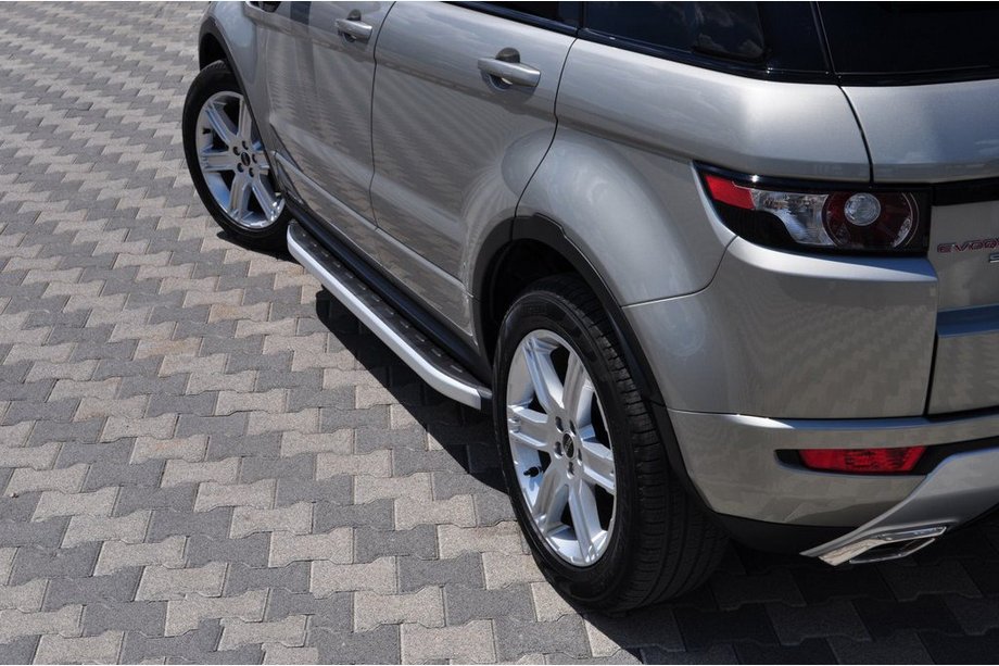 Range Rover Evoque 2012–2018 Fullmond side steps (2 stuks, aluminium) Image