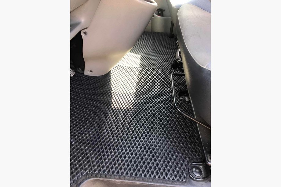 Renault Trafic 2001–2015 EVA automatten (blauw) 1+1 Image