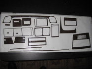 Opel Kadett 1984–1991 Dashboard sierlijsten foto 1