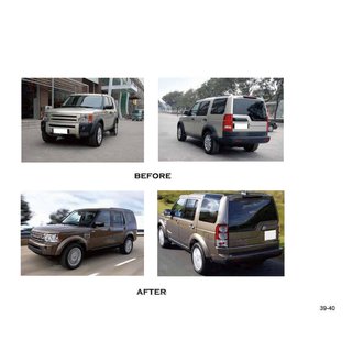 Facelift kit voor Discovery 4 Land Rover Discovery III 2004–2009 foto 2