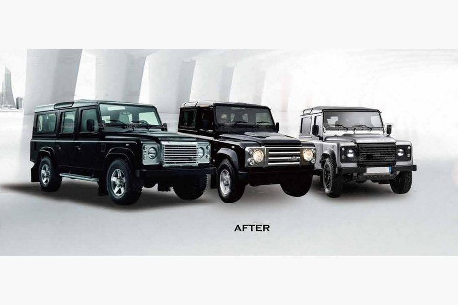 Land Rover Defender 1986–2016 Tuning bodykit set Image