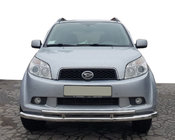 Daihatsu Terios 2006–2017 Voorbeschermbeugel ST014 (RVS) Ø60/42 mm foto 1