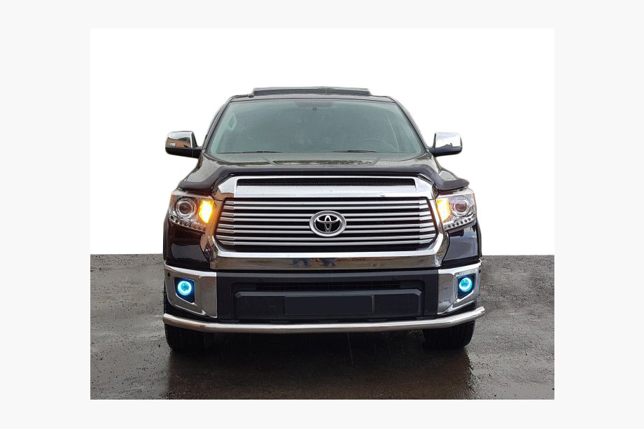 Toyota Tundra 2007–2021 Voorbumperbescherming ST008 (RVS) Image