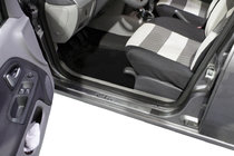 Renault Clio II 1998–2005 Omsa instaplijsten (2 stuks, RVS) foto 1