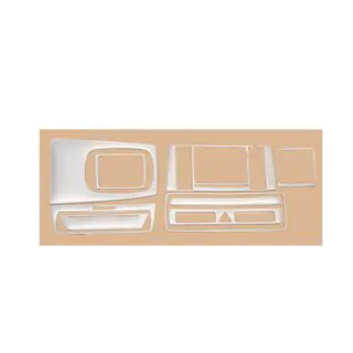 Dashboard sierlijsten (1999-2000) Audi A4 B5 1994–2001 foto 2