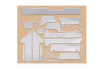 BMW 5 Serie E34 1988–1995 Dashboard sierlijsten Aluminium foto 2
