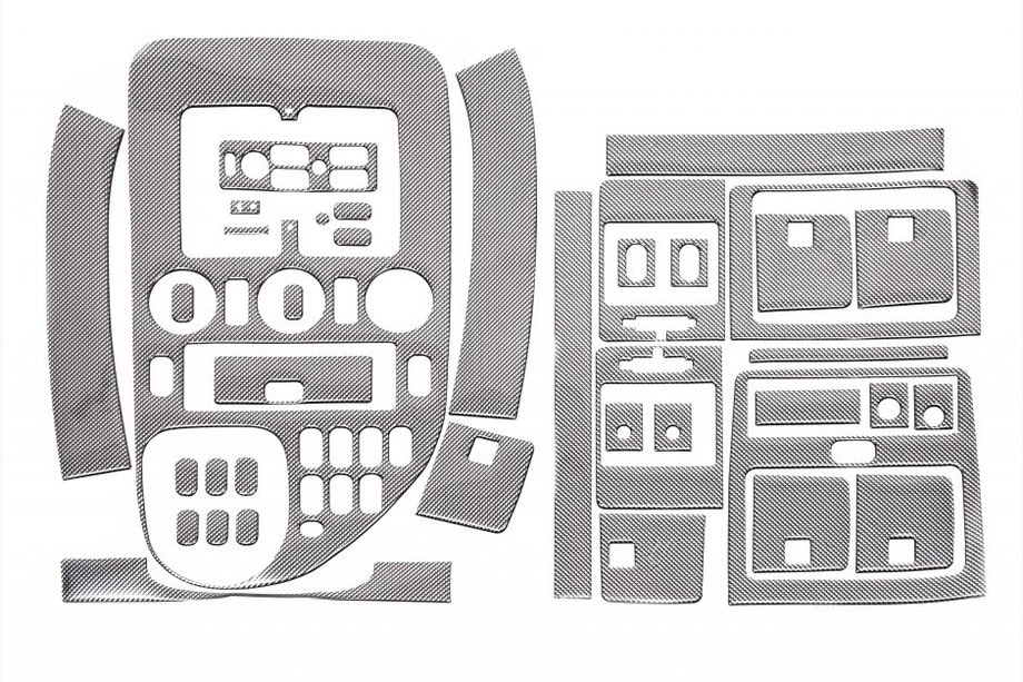 Mercedes Vito W638 1996–2003 Dashboard sierlijsten Meric (V-клас, 1999-2003) Foto 2
