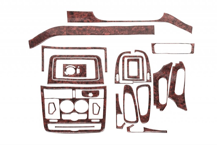 Mercedes Viano 2004–2014 Dashboard sierlijsten Meric (voorzijde) Image
