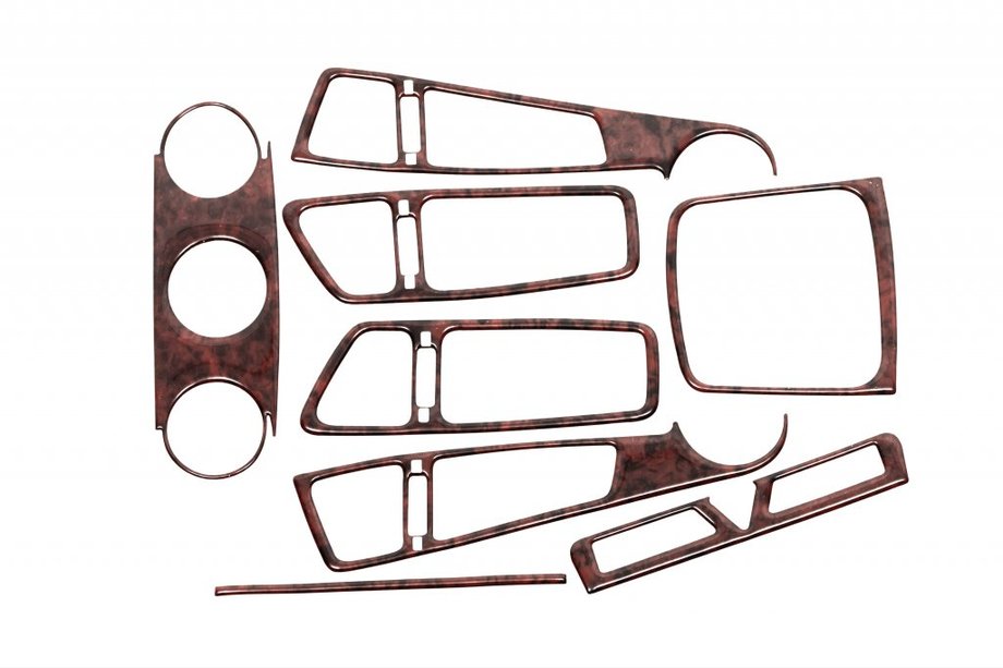 Kia Ceed 2007–2012 Dashboard sierlijsten (Meric) Aluminium Image