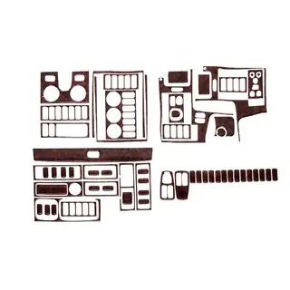 Dashboard sierlijsten (houtlook)