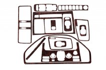 Volvo XC90 2002–2014 Dashboard sierlijsten Aluminium foto 1