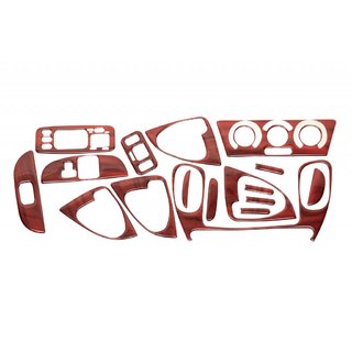 Dashboard sierlijsten in houtlook Toyota Yaris Verso 2000–2004