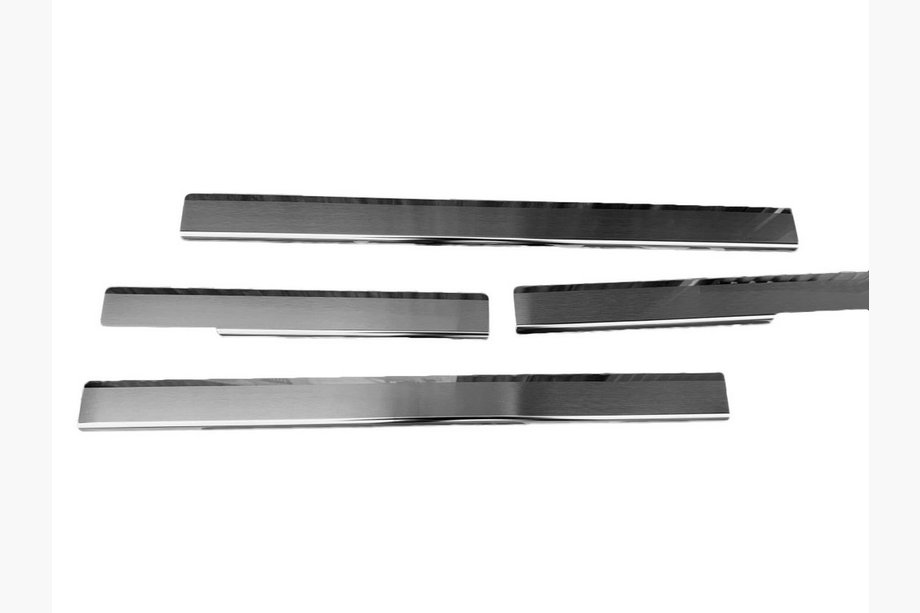 Toyota Land Cruiser Prado 120 2002–2009 Nataniko RVS dorpellijsten (set van 4) Image