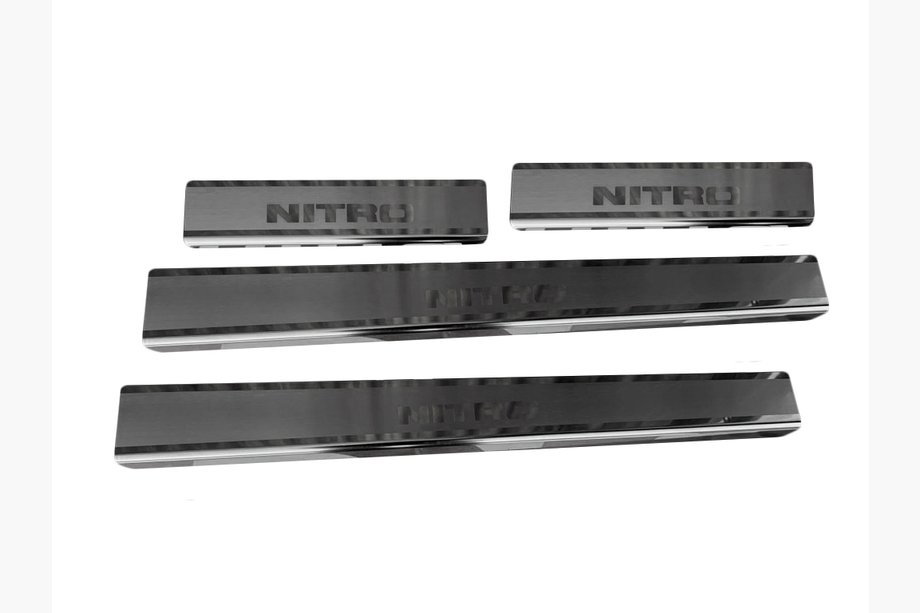 Dodge Nitro 2006–2011 Nataniko dorpellijsten (RVS) Standaard - Lohmann tape, 0,5 mm Image