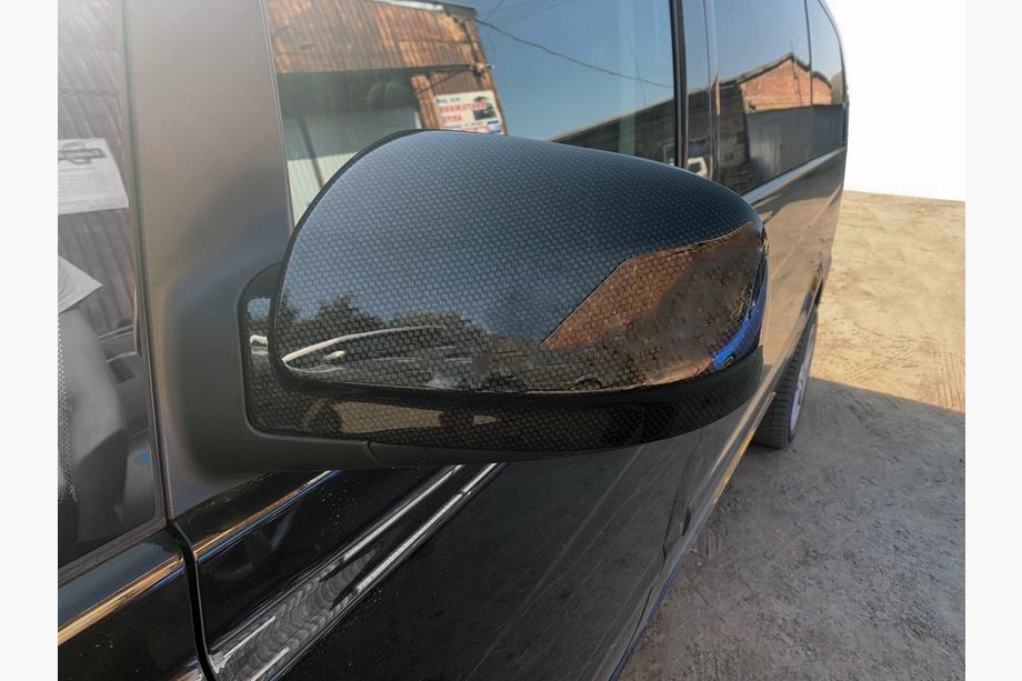 Mercedes Vito W639 2004–2014 Spiegelkappen voor Vito 2004-2010 (2 stuks, carbon look) Image
