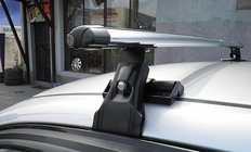 Chevrolet Aveo T200 2002–2008 CAMEL dakdragers (chroom, set van 2) foto 1