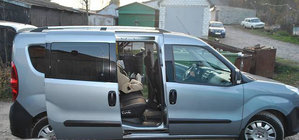 Fiat Doblo II 2010–2022 Chromen dakrails foto 7