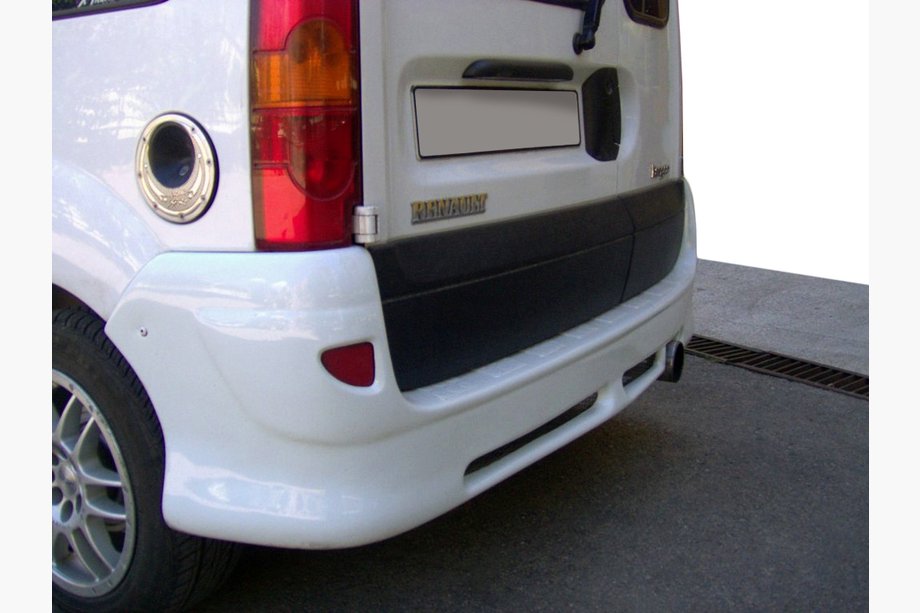 Renault Kangoo 1998–2008 Achterste onderste diffuserlijst (spuitklaar) Image