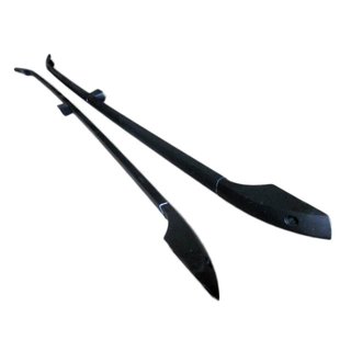 Zwarte dakrails (2 st., aluminium) Mitsubishi Grandis 2003–2011 foto 1