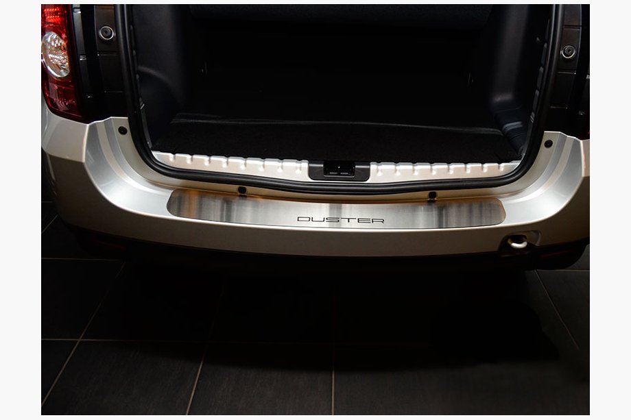 Renault Duster 2008–2017 Achterbumperbeschermer Natanika (RVS) Image