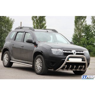 Sidebars (2 stuks, RVS) Dacia Duster 2008–2018 foto 4