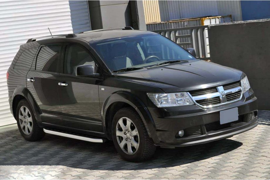 Dodge Journey 2008–2020 Fullmond side steps (2 stuks, aluminium) Foto 3