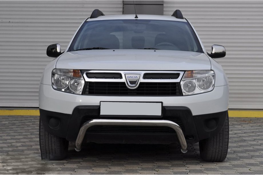 Dacia Duster 2008–2018 Voorbeschermbeugel ST011 (RVS) Image