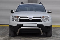 Dacia Duster 2008–2018 Voorbeschermbeugel ST011 (RVS) foto 1