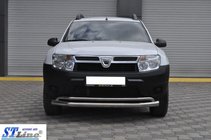 Renault Duster 2008–2017 Frontbescherming ST017 (RVS) foto 4