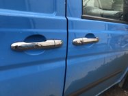 Mercedes Vito W639 2004–2014 RVS deurgreepkappen 3 stuks, Carmos - Turks roestvrij staal foto 4