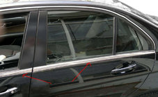 Mercedes C-klasse W204 2007–2015 RVS raamlijsten (6-delig) foto 5