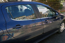Peugeot 308 2007–2013 Raamomlijsting (4 stuks, RVS) foto 1