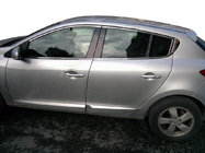 Renault Megane III 2009–2016 Bovenste raamomlijsting (HB, 6-delig, RVS) foto 1