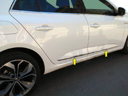 Renault Megane IV 2016–2025 Deurstrip (Sedan, RVS) foto 1