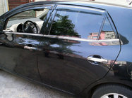 Toyota Auris 2007–2012 Raamomlijsting (4 stuks, RVS) foto 1