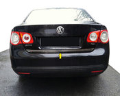 Volkswagen Jetta 2006–2011 Kofferbakrand (RVS) OmsaLine - Italiaans roestvrij staal foto 1