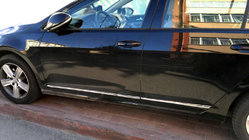 Volkswagen Golf 7/E-Golf 2012–2020 Deurstrips (set van 4, RVS) foto 1