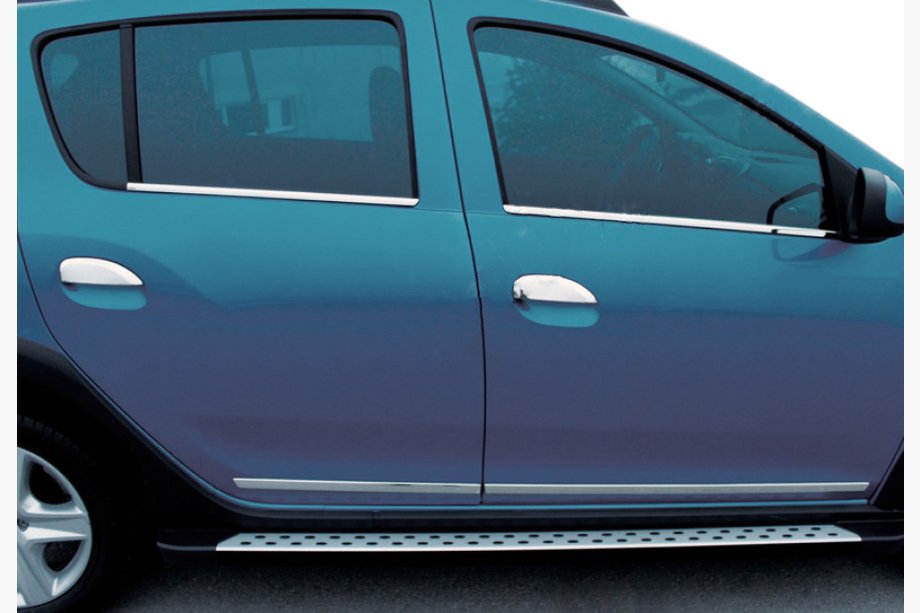 Dacia Sandero 2013–2020 RVS deurgreep covers (4 stuks) Image