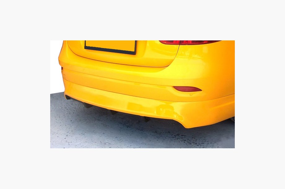 Renault Fluence 2009–2016 Achterste onderste diffuserlijst (spuitklaar) Image