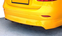 Renault Fluence 2009–2016 Achterste onderste diffuserlijst (spuitklaar) foto 1