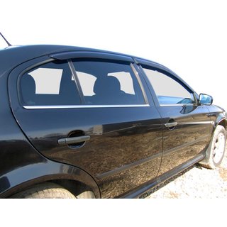 Raamomlijsting (4-delig, RVS) Skoda Octavia I Tour A4 1996–2010 foto 1