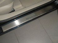 Renault Megane II 2004–2009 Nataniko RVS dorpellijsten (set van 4) foto 1